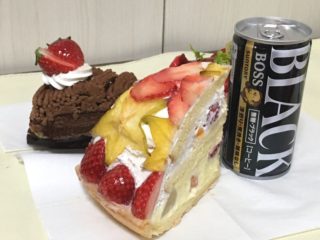 2021年1月17日札幌市厚別区パイドールのフルーツたっぷりケーキ